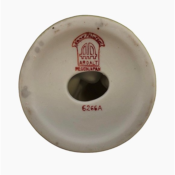 Ardalt Porcelain Figurine Male Musician 6266A Hand Painted Japan Vintage - Picture 9 of 10